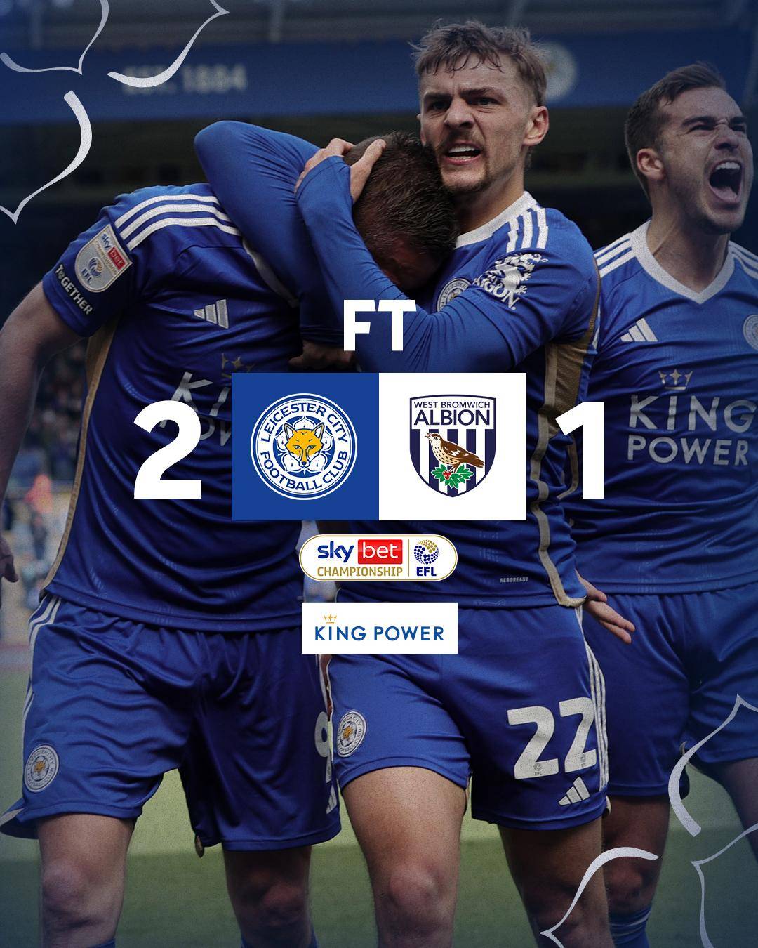 关于莱斯特城取得重要胜利,积分榜上升的信息 关于莱斯特城取得重要胜利,积分榜上升的信息