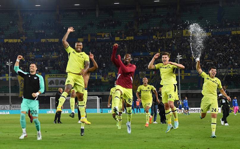 包含乌迪内斯客场击败桑普多利亚，德保罗建功制胜的词条