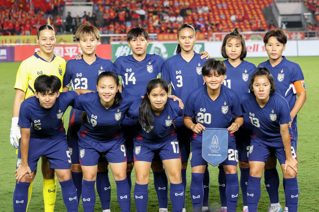 亚洲女足锦标赛，中国队雄心勃勃