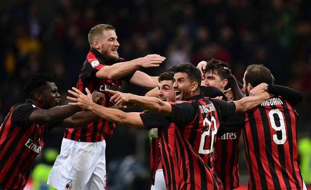 AC米兰主场大胜，重回意甲前四
